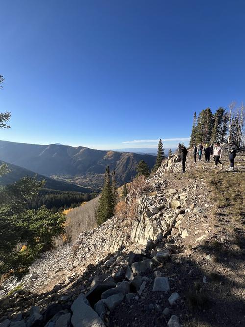 Hiking trail above Aspen, Colorado